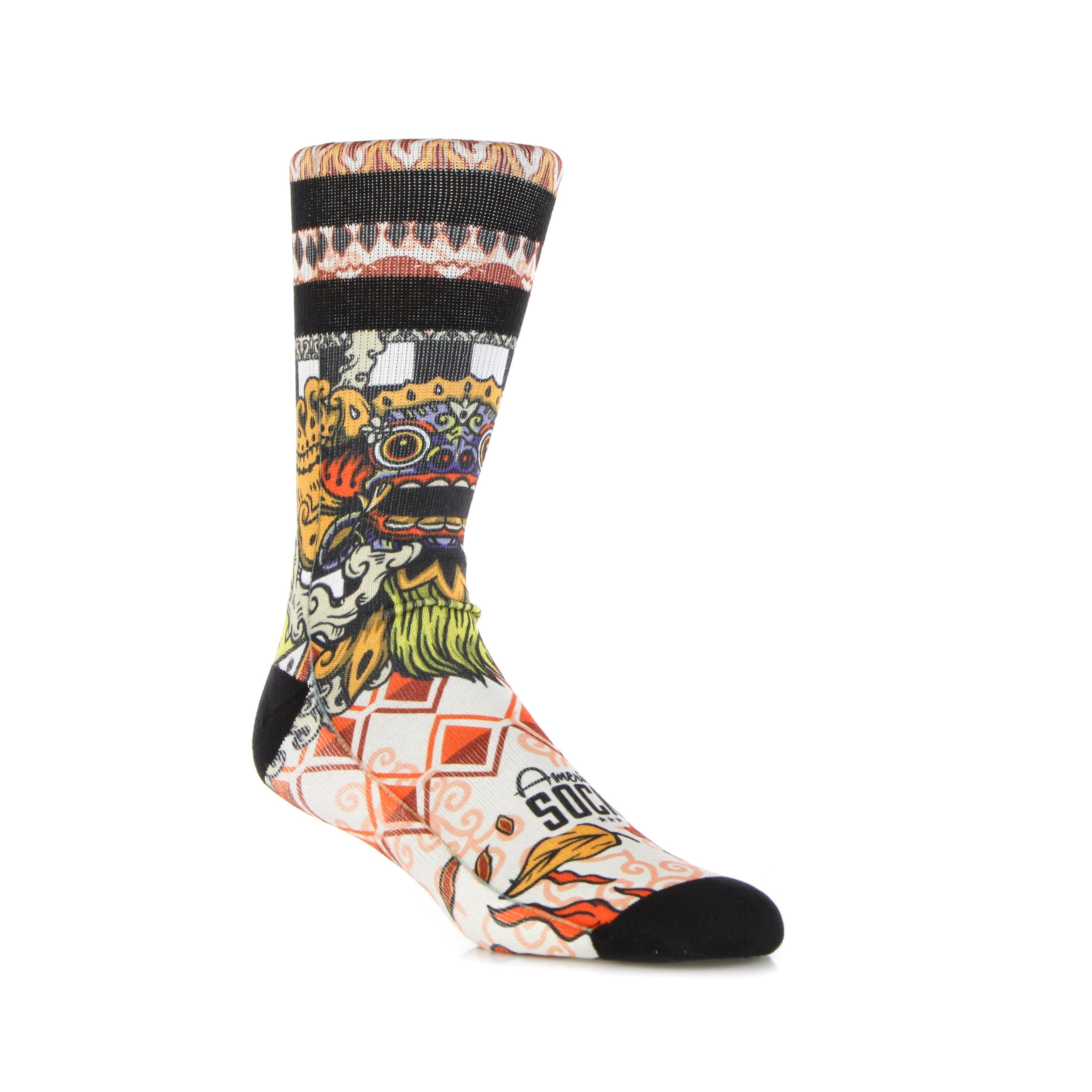 American Socks, Calza Media Uomo Signature Barong Rock, Multi