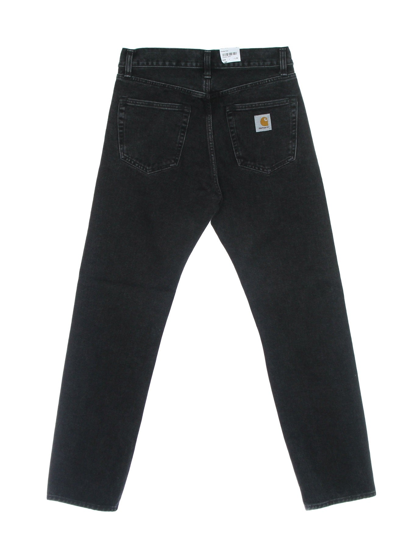 Jeans pour hommes Pontiac Pant noire en pierre lavée