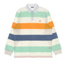 Carhartt Wip, Polo Manica Lunga Uomo Henwick Rugby L/s Shirt, Wax