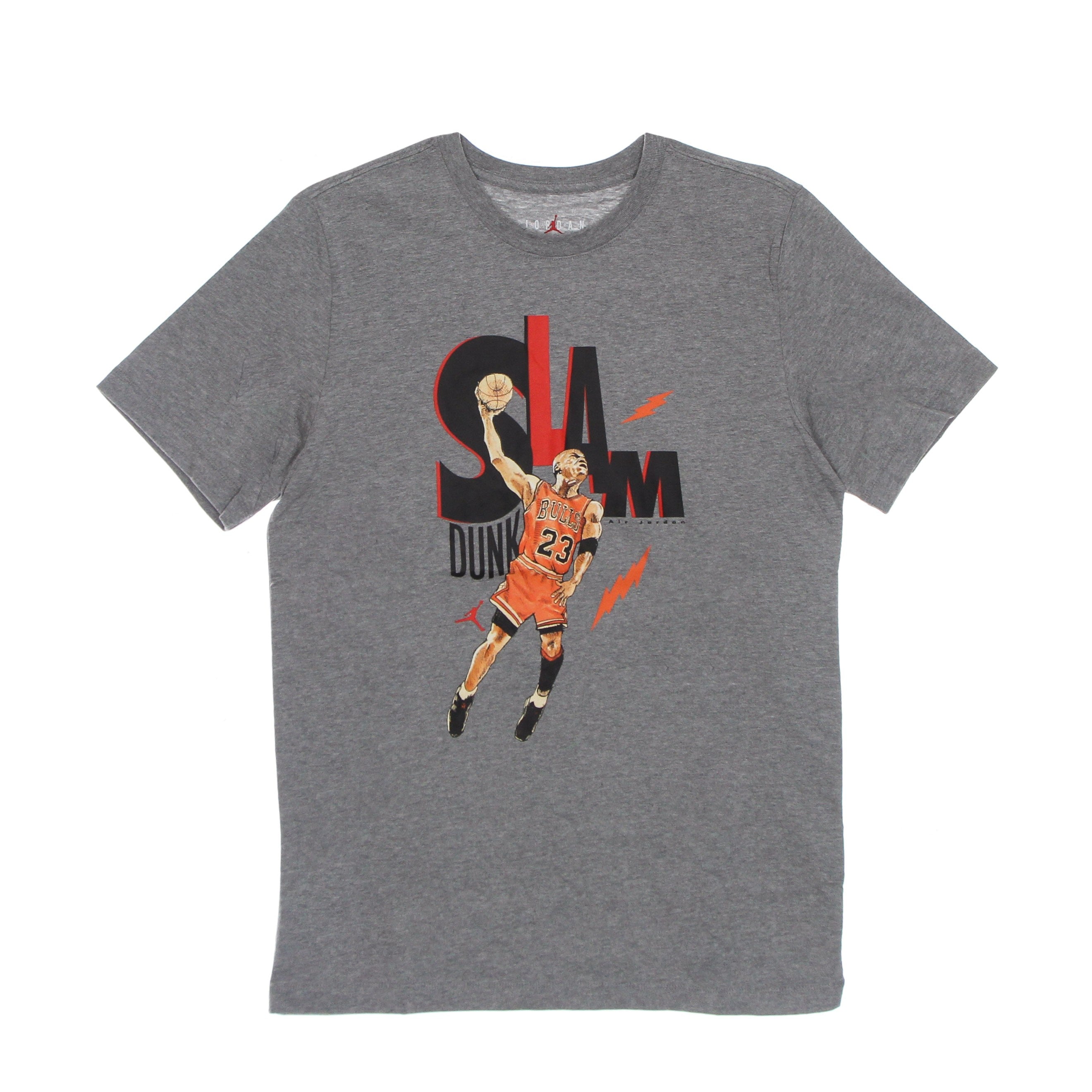 Jordan, Maglietta Uomo Game 5 Crew Tee, Carbon Heather