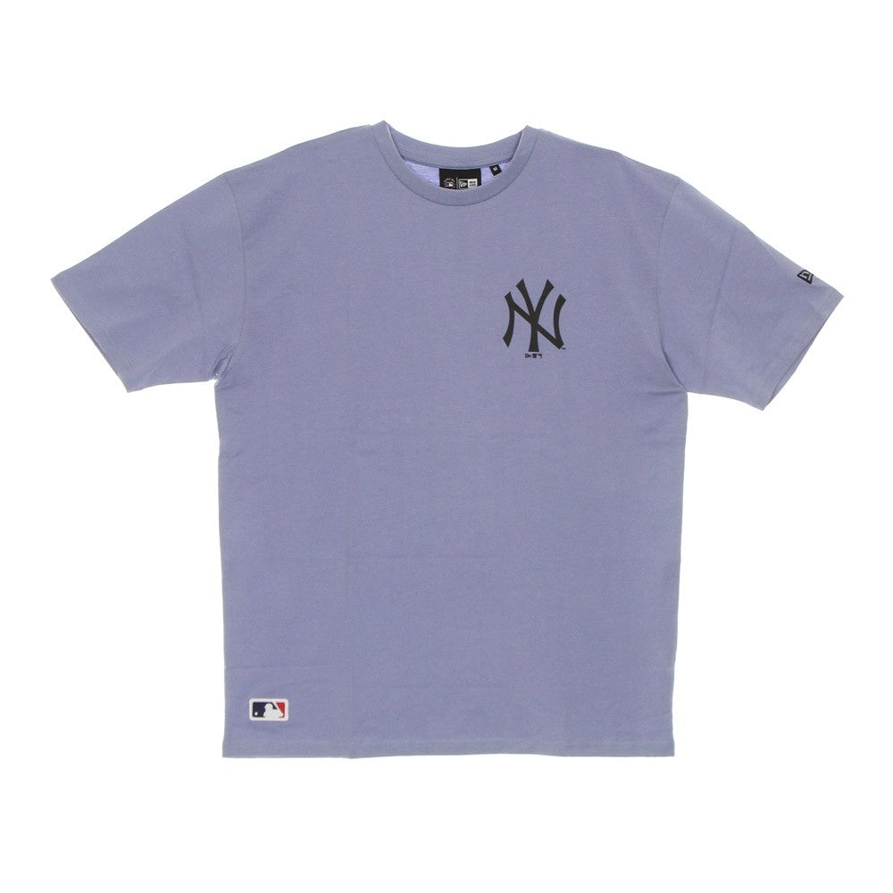 New Era, Maglietta Uomo Mlb Big Logo Oversized Tee Neyyan, Iridescent Multi