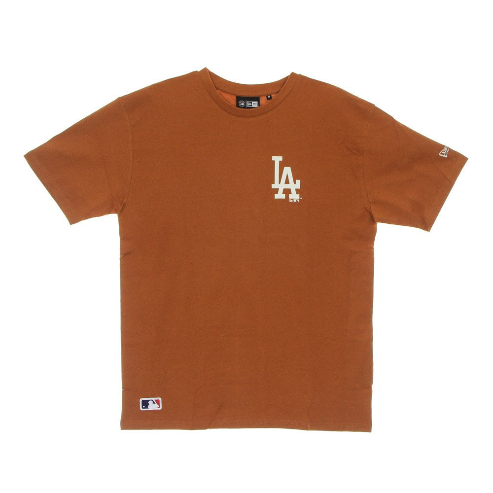 New Era, Maglietta Uomo Mlb Big Logo Oversized Tee Losdod, Toffee