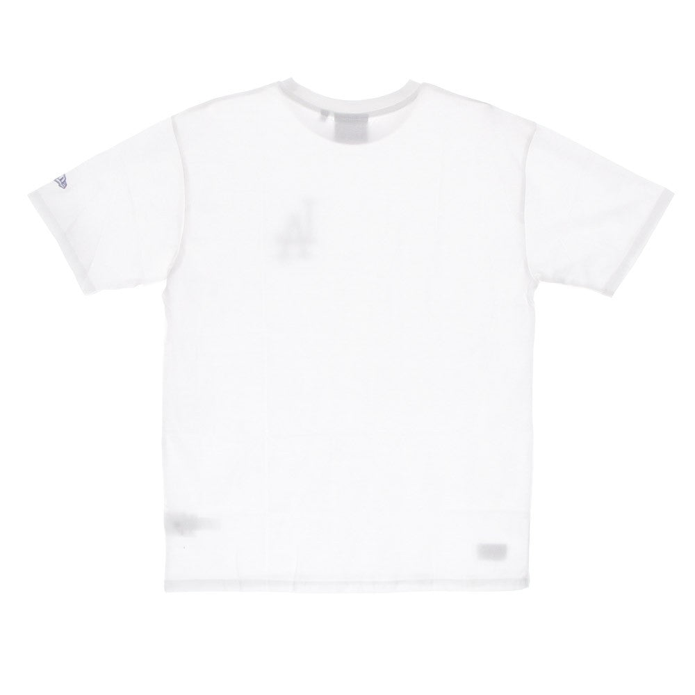 Maglietta Uomo Mlb Big Logo Oversized Tee Losdod White/iridescent