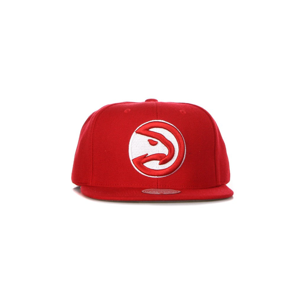 Cappellino Visiera Piatta Uomo Nba Team Ground 2.0 Snapback Atlhaw Red