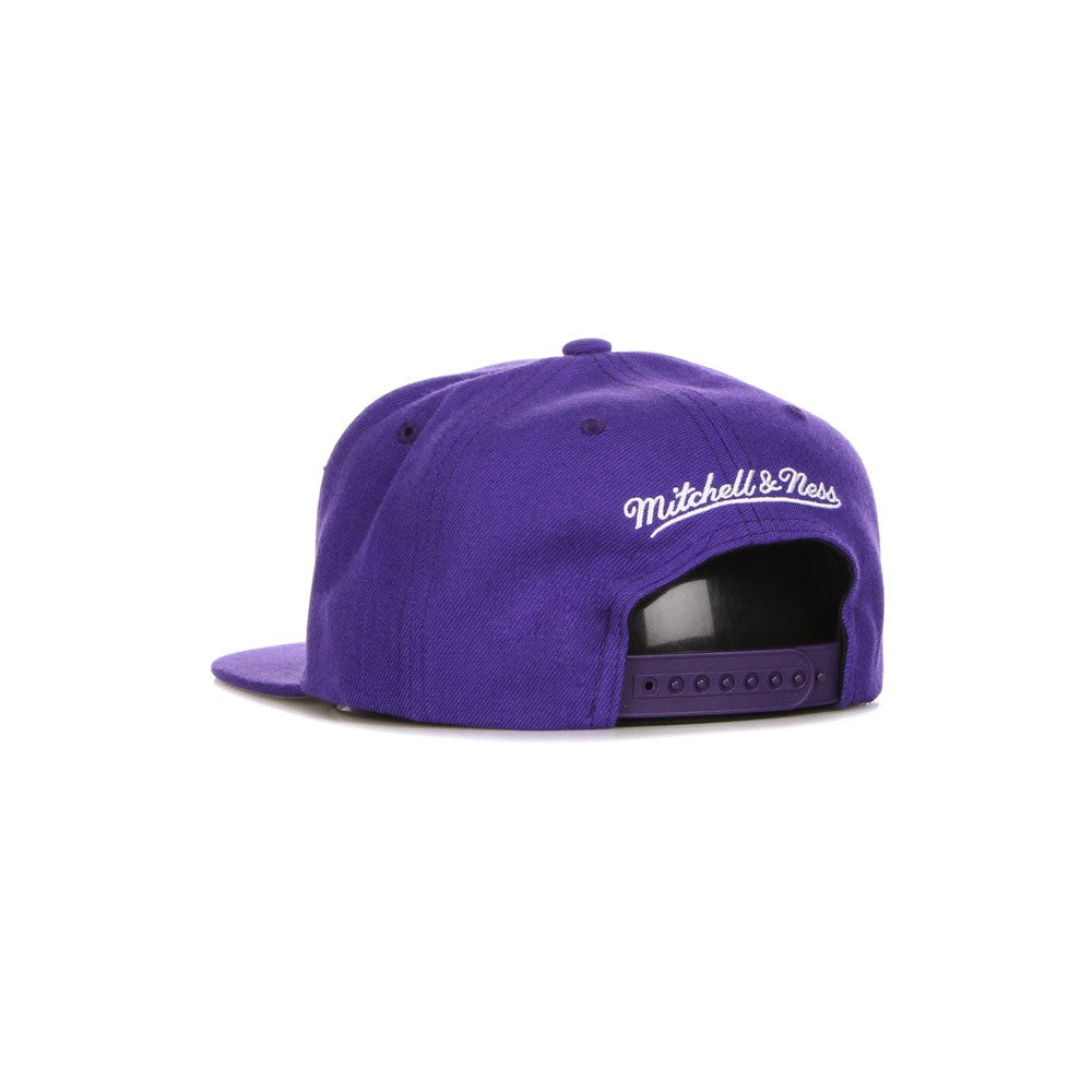 Flat Brim Men's Cap NBA Team Ground 2.0 Snapback Loslak Purple