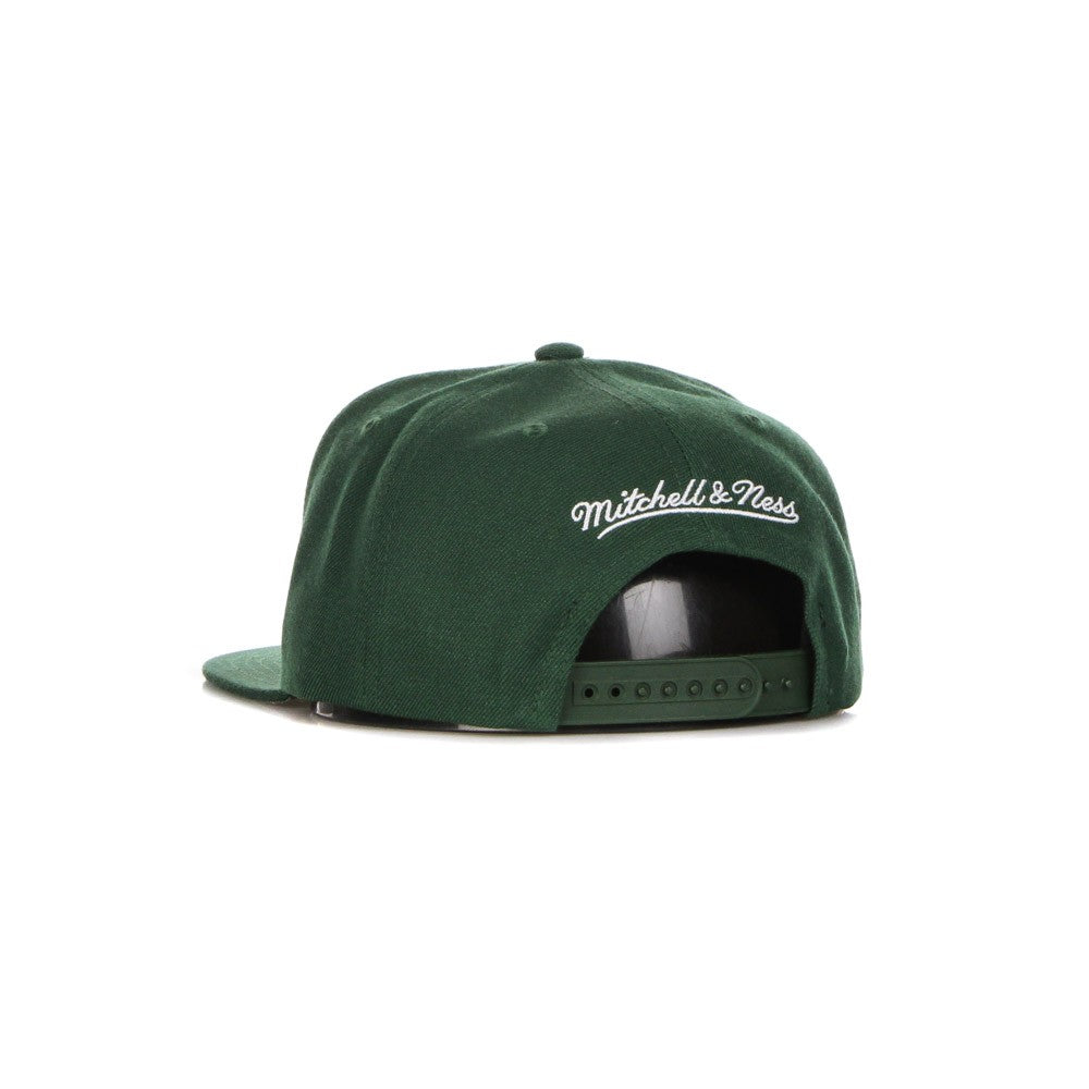 Mitchell & Ness, Cappellino Visiera Piatta Uomo Nba Team Ground 2.0 Snapback Milbuc, 