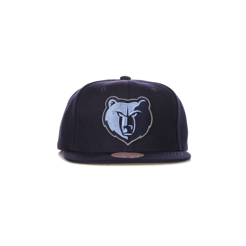 Mitchell & Ness, Cappellino Visiera Piatta Uomo Nba Team Ground 2.0 Snapback Memgri, 