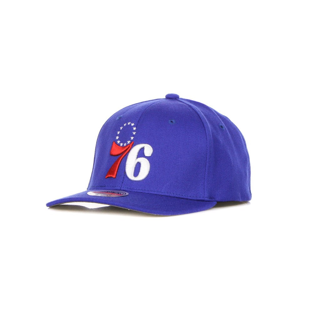 Mitchell & Ness, Cappellino Visiera Curva Uomo Nba Team Ground 2.0 Stretch Snapback Phi76e, Blue