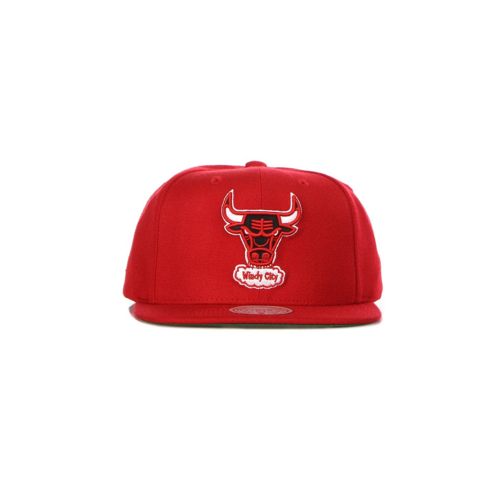 Flache Krempe Herrenkappe NBA Team Ground 2.0 Snapback Hardwood Classics Chibul Rot