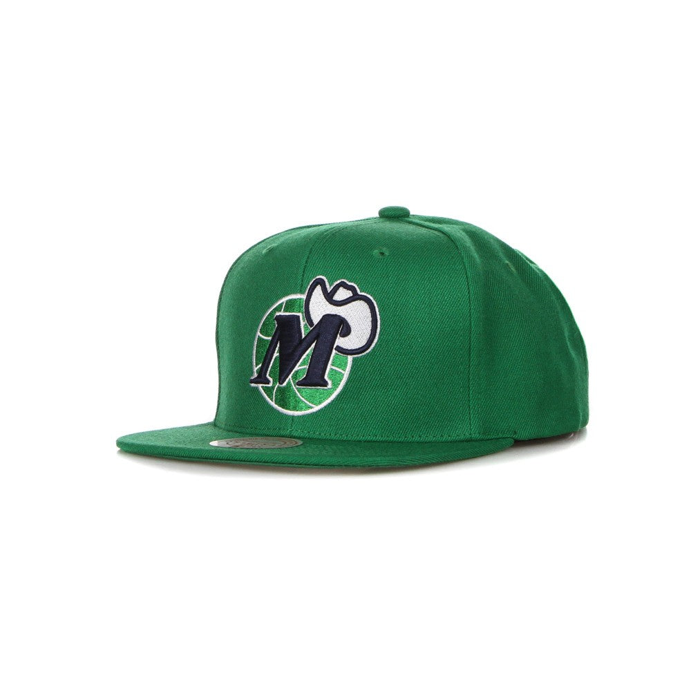 Mitchell & Ness, Cappellino Visiera Piatta Uomo Nba Team Ground 2.0 Snapback Hardwood Classics Dalmav, Green