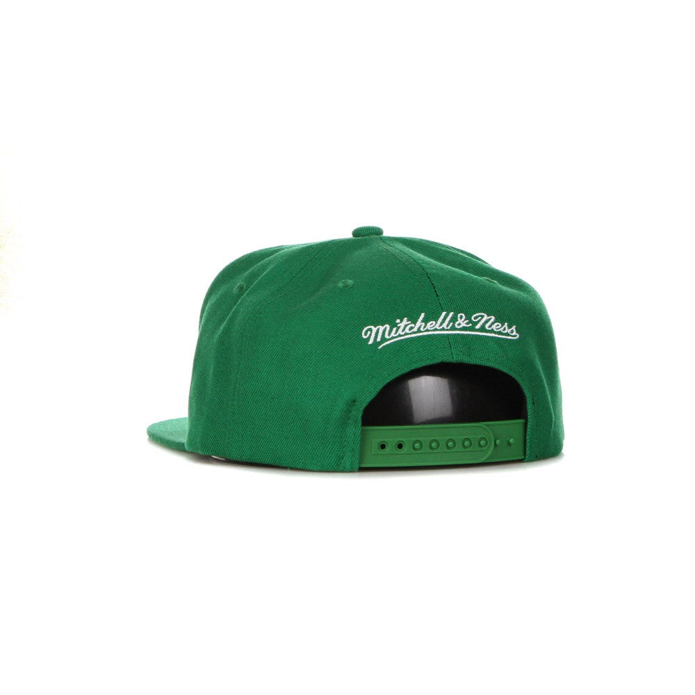 Mitchell & Ness, Cappellino Visiera Piatta Uomo Nba Team Ground 2.0 Snapback Hardwood Classics Dalmav, Green