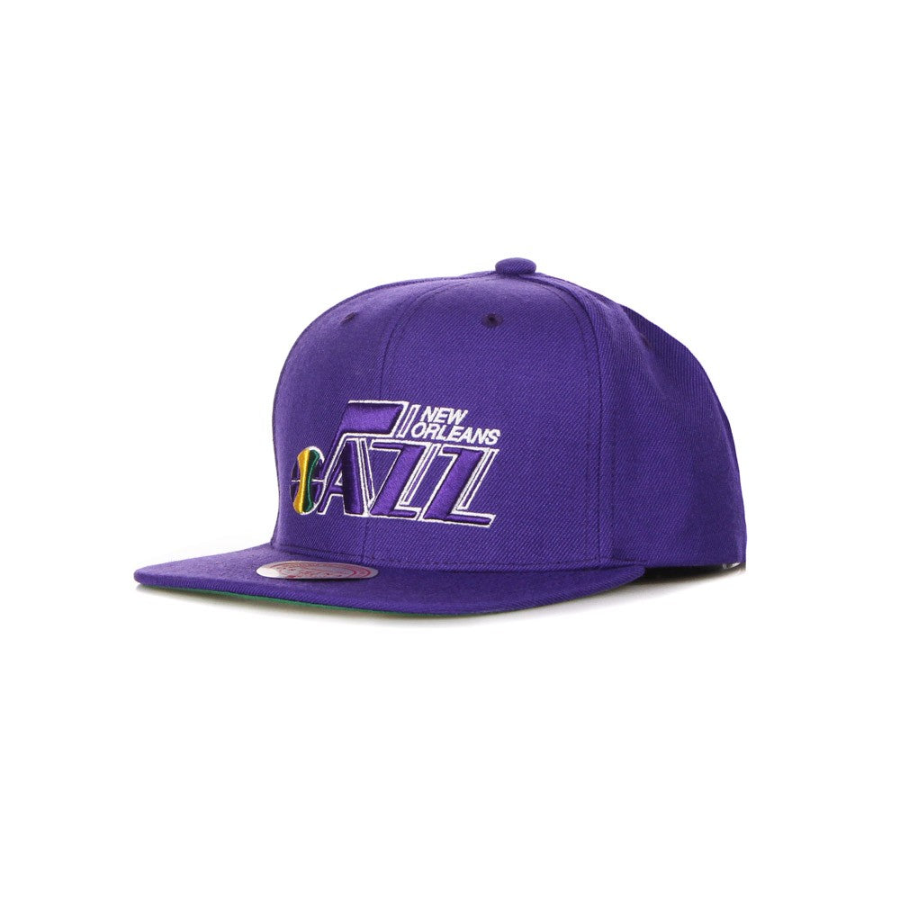 Mitchell & Ness, Cappellino Visiera Piatta Uomo Nba Team Ground 2.0 Snapback Hardwood Classics Neojaz, Purple