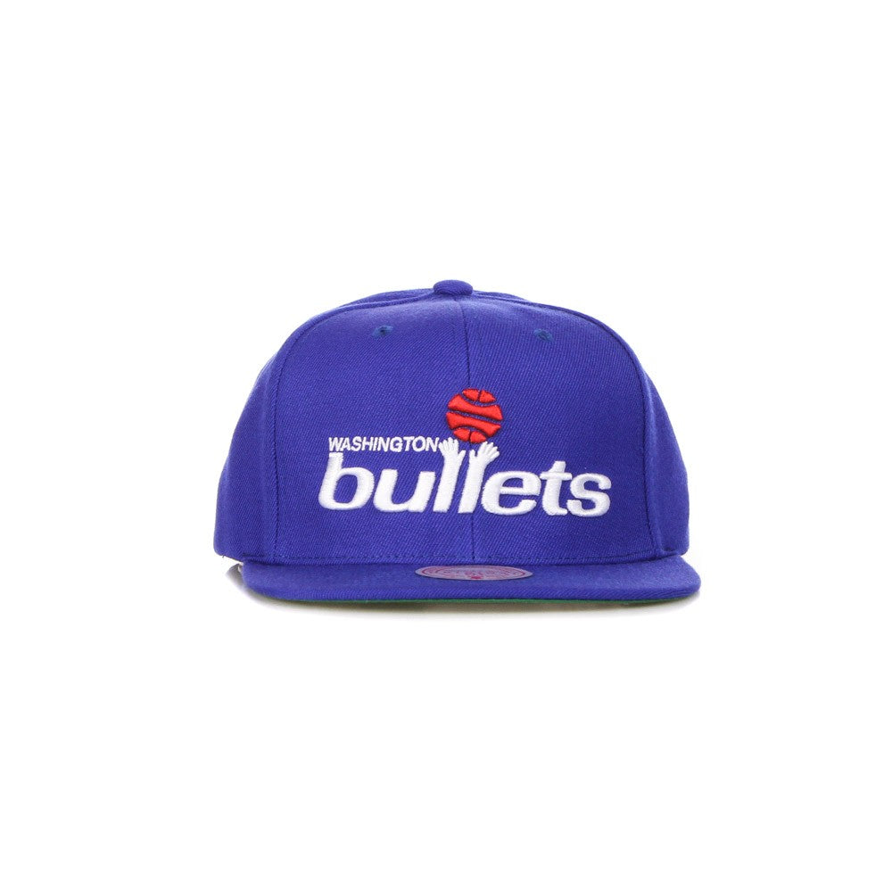 Mitchell & Ness, Cappellino Visiera Piatta Uomo Nba Team Ground 2.0 Snapback Hardwood Classics Wasbul, 