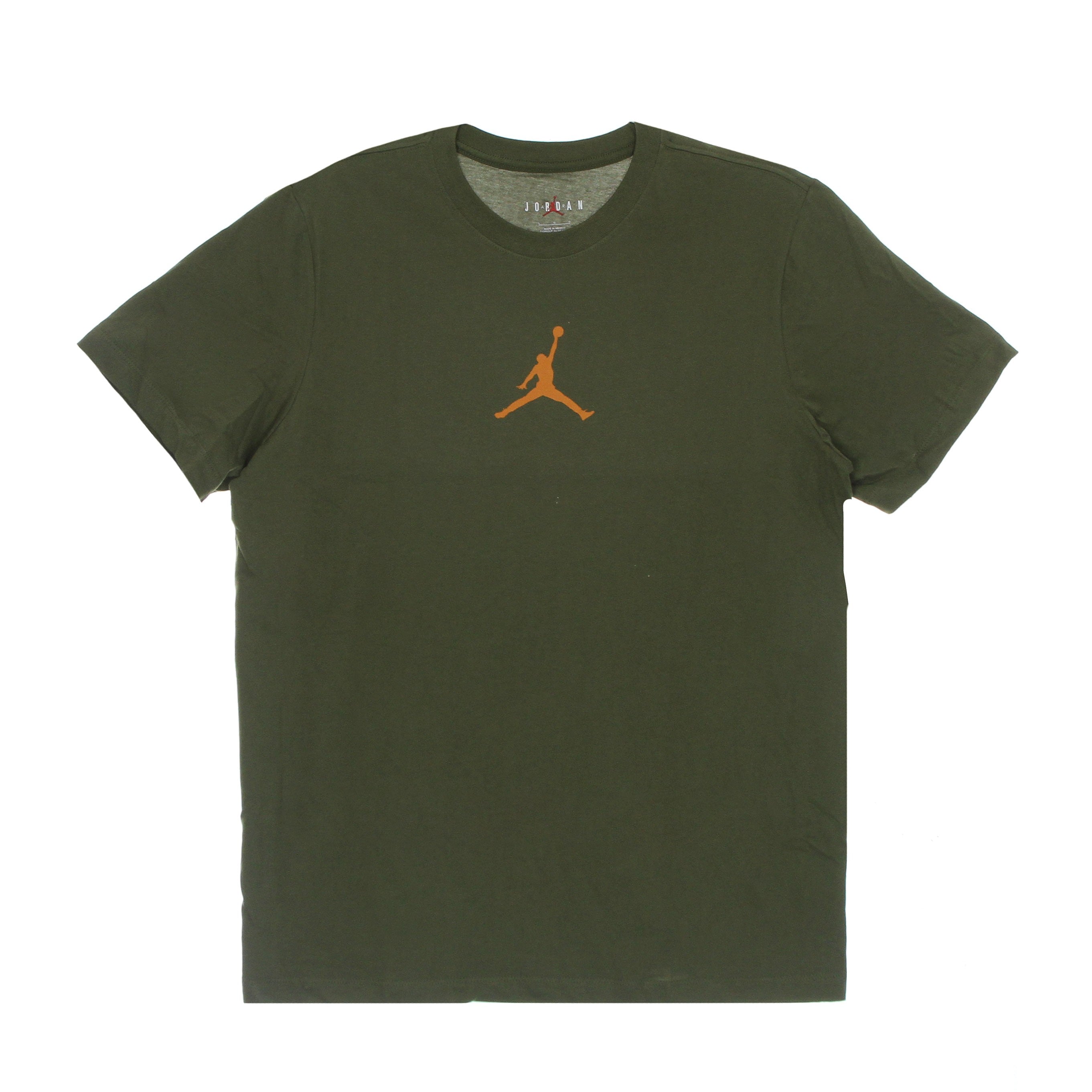 Herren T-Shirt M Jumpman Dry Fit Ss Crew Medium Olive/light Curry