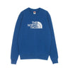 The North Face, Felpa Leggera Girocollo Uomo Drew Peak Crew Light, Banff Blue