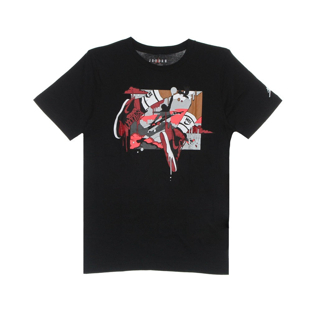 Jdb Mj Dna Jumpman Black/gym Red Boy's T-shirt