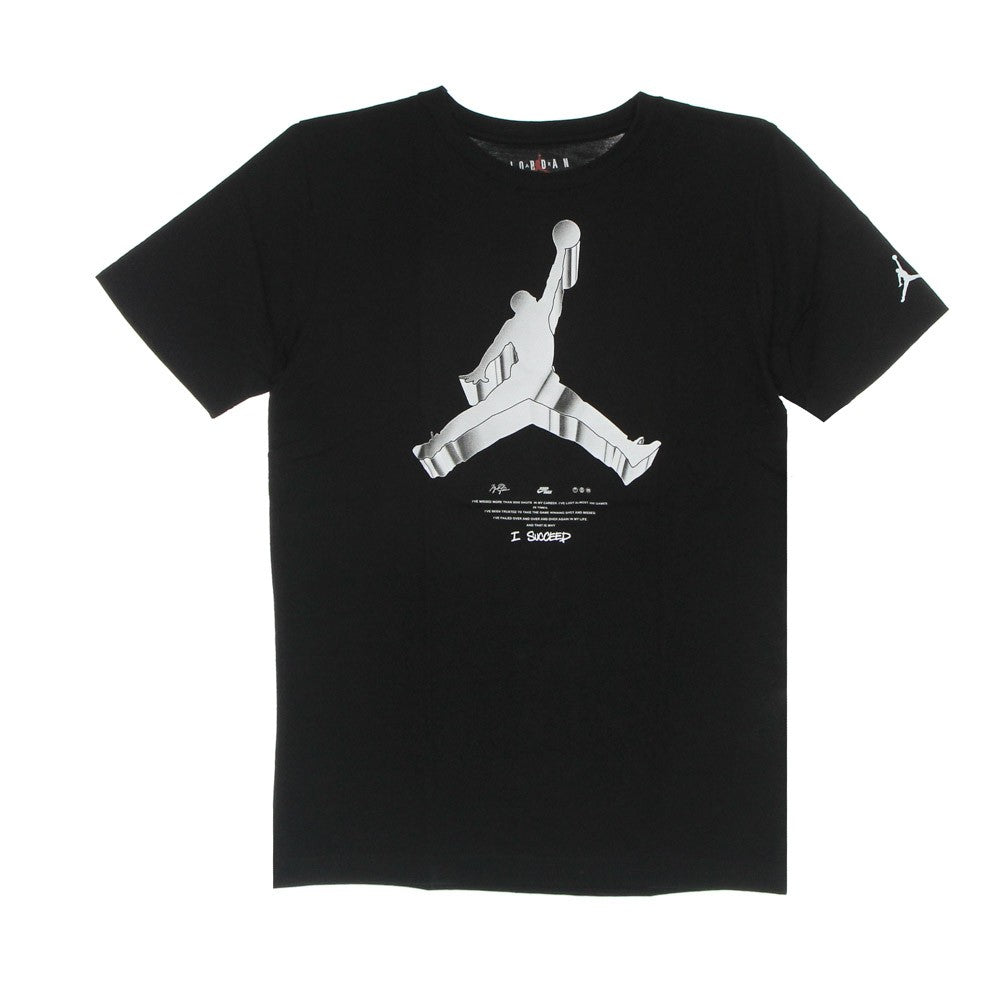 Jumpman X Nike Action Black Boy's T-Shirt