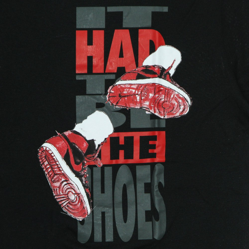 Das schwarze Jungen-T-Shirt von The Shoes Tee