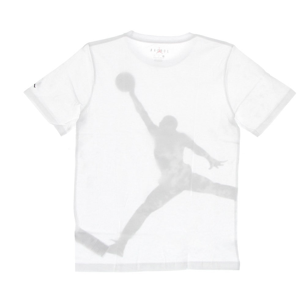 Maglietta Ragazzo Ice Dye Jumbo Jumpman White