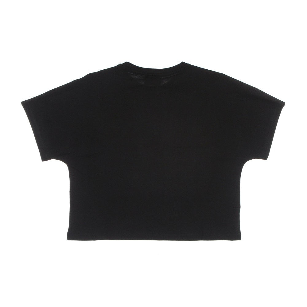 Big Logo Tee Black Women's Cropped T-Shirt