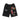 Herren-Trainingsshorts „Im Just Tryn a Get Rich“-Shorts in Schwarz