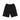 Herren-Trainingsshorts „Im Just Tryn a Get Rich“-Shorts in Schwarz