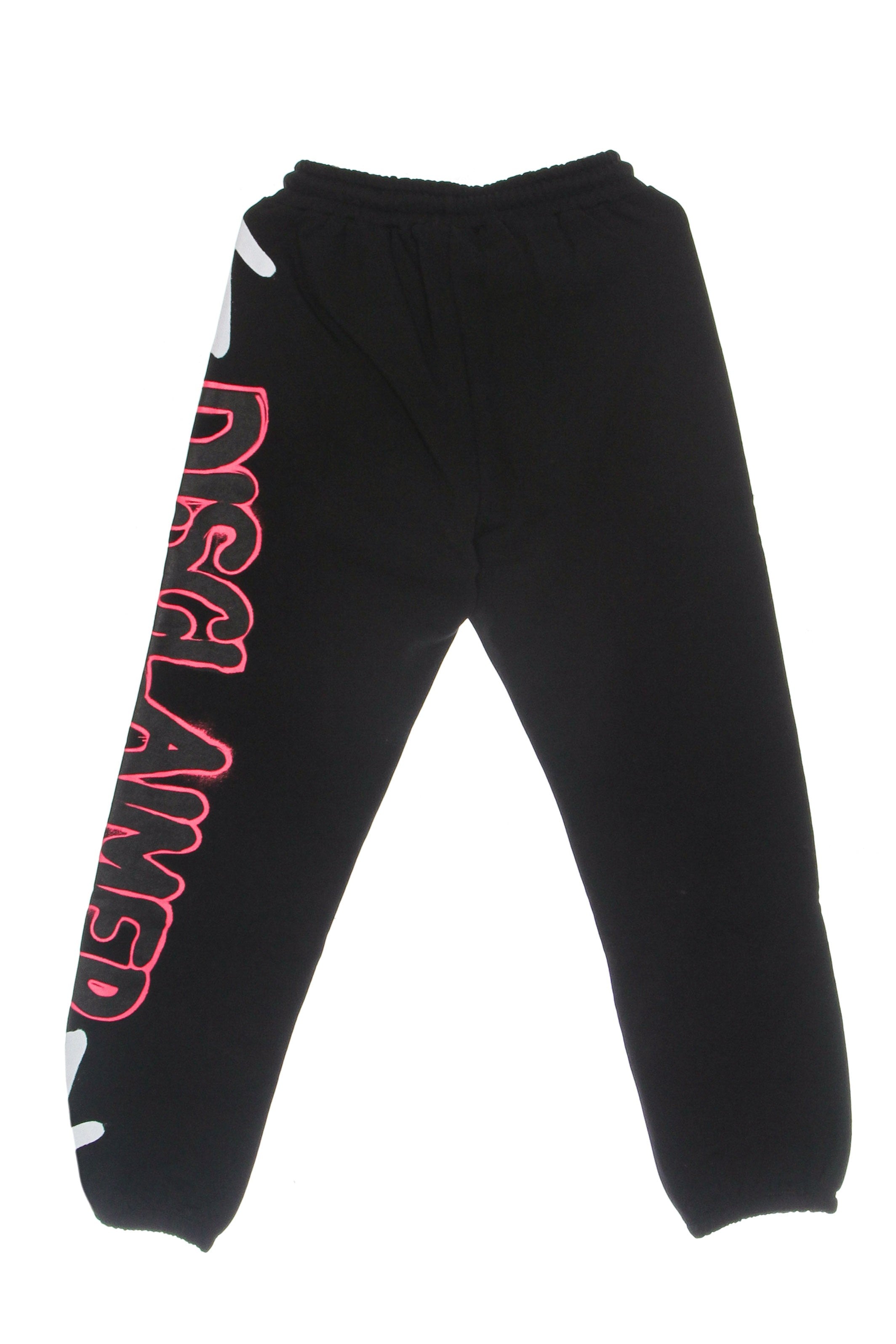 Women's Lightweight Tracksuit Pants Big Logo Pants Black