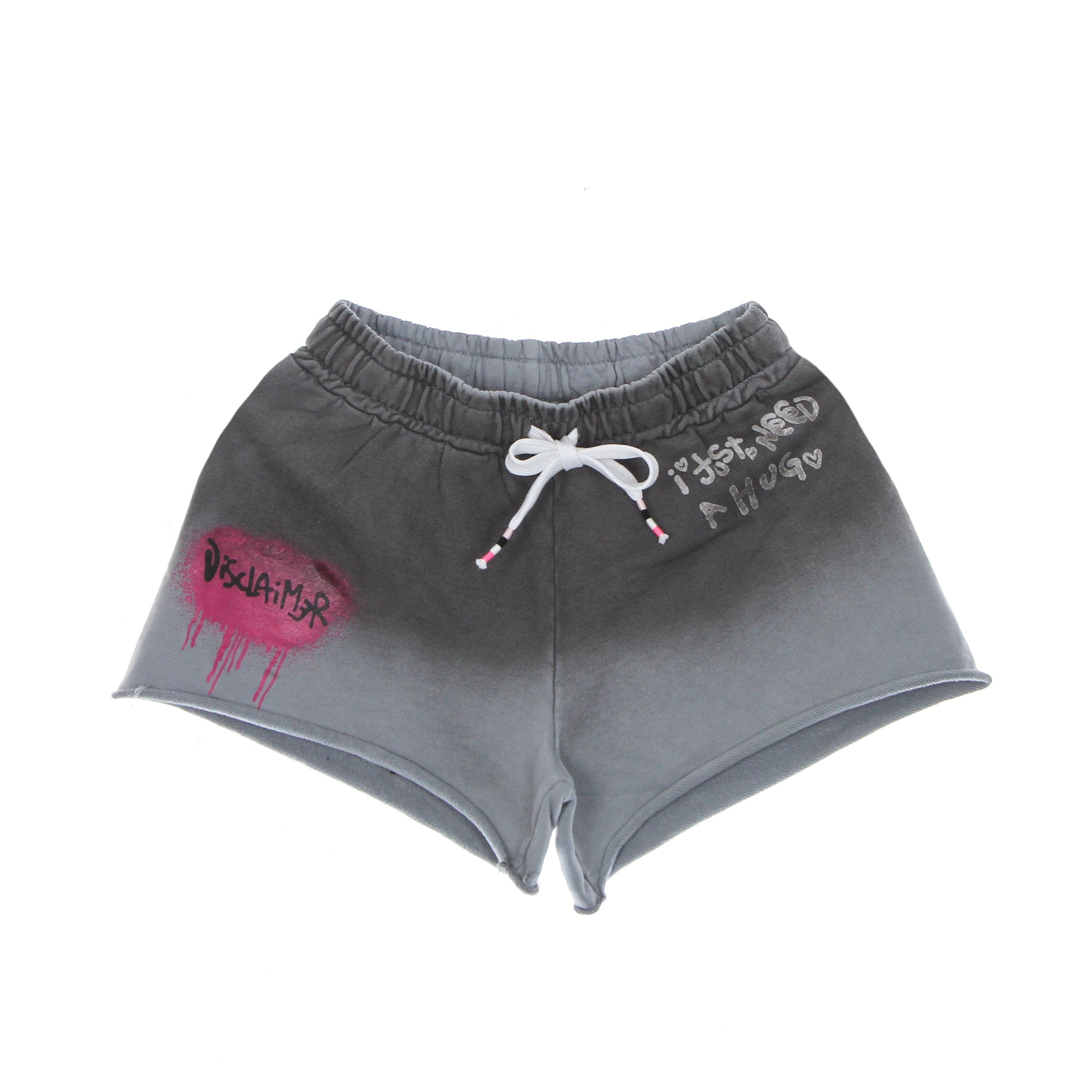 Damen-Shorts mit Logo in Schwarz