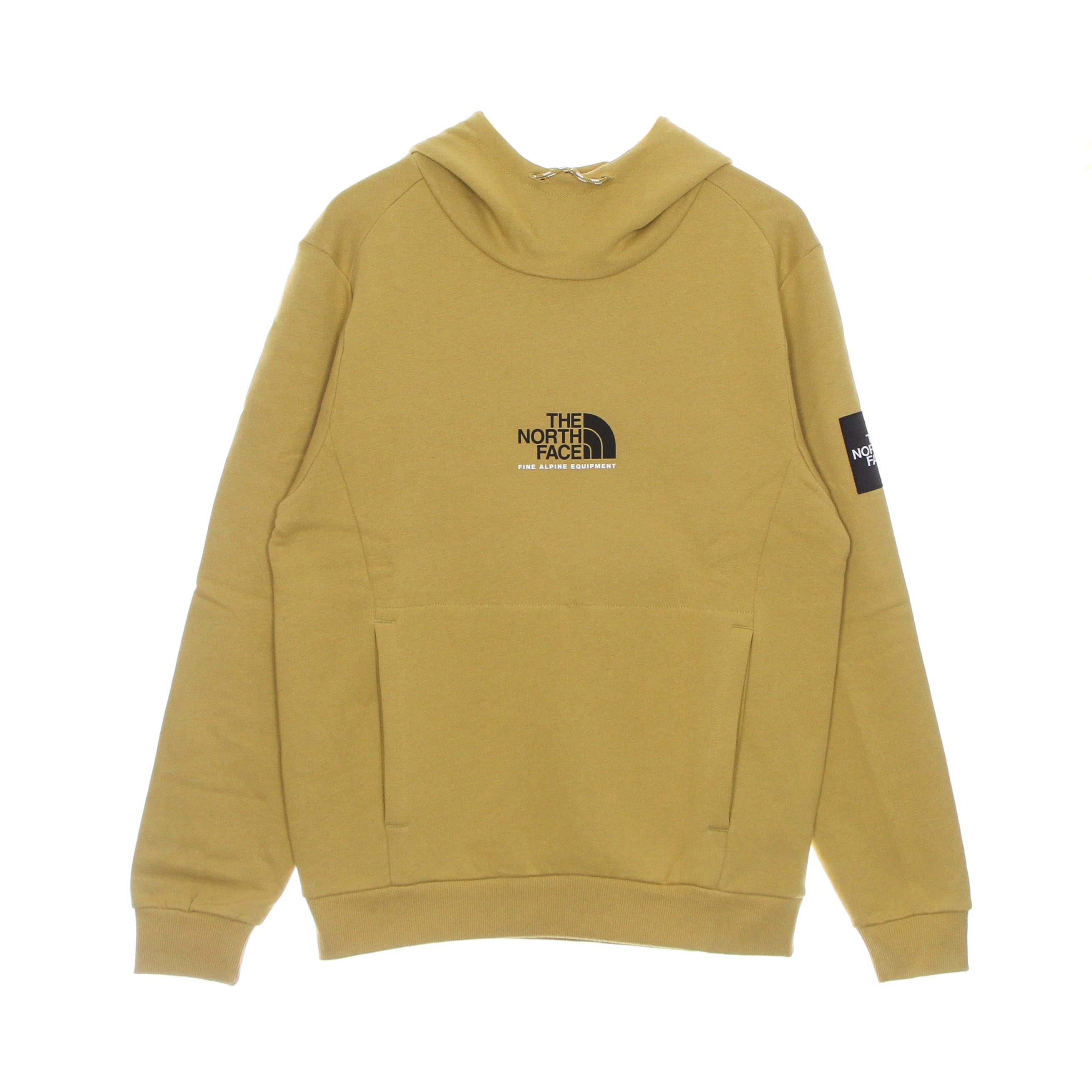 The North Face, Felpa Cappuccio Uomo Fine Alpine Hoodie, Antelope Tan