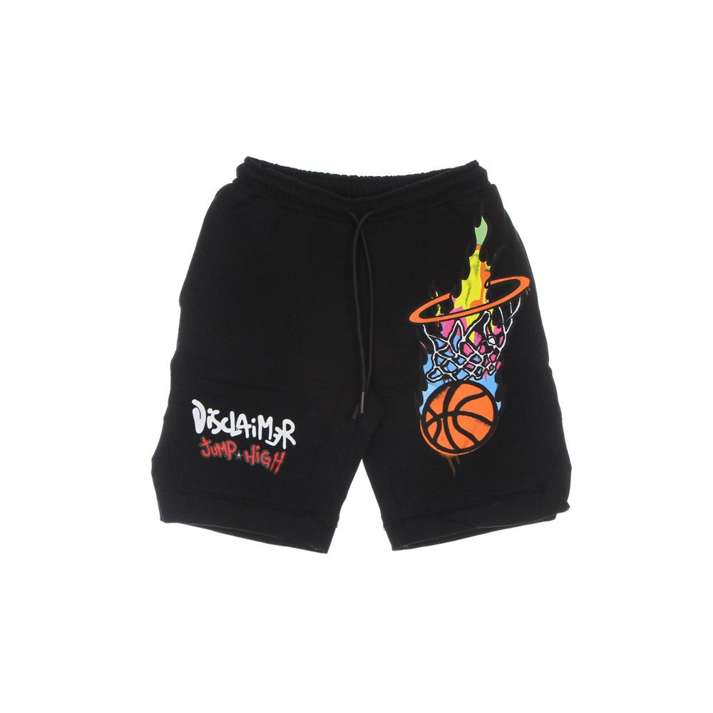 Pantalone Corto Tuta Uomo Jump High Shorts Black