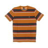 Iriedaily, Maglietta Uomo Big Tony Stripe Tee, Toffee