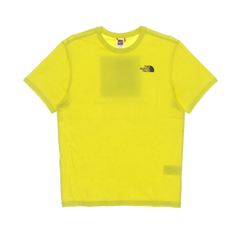 The North Face, Maglietta Uomo Red Box Tee, Acid Yellow