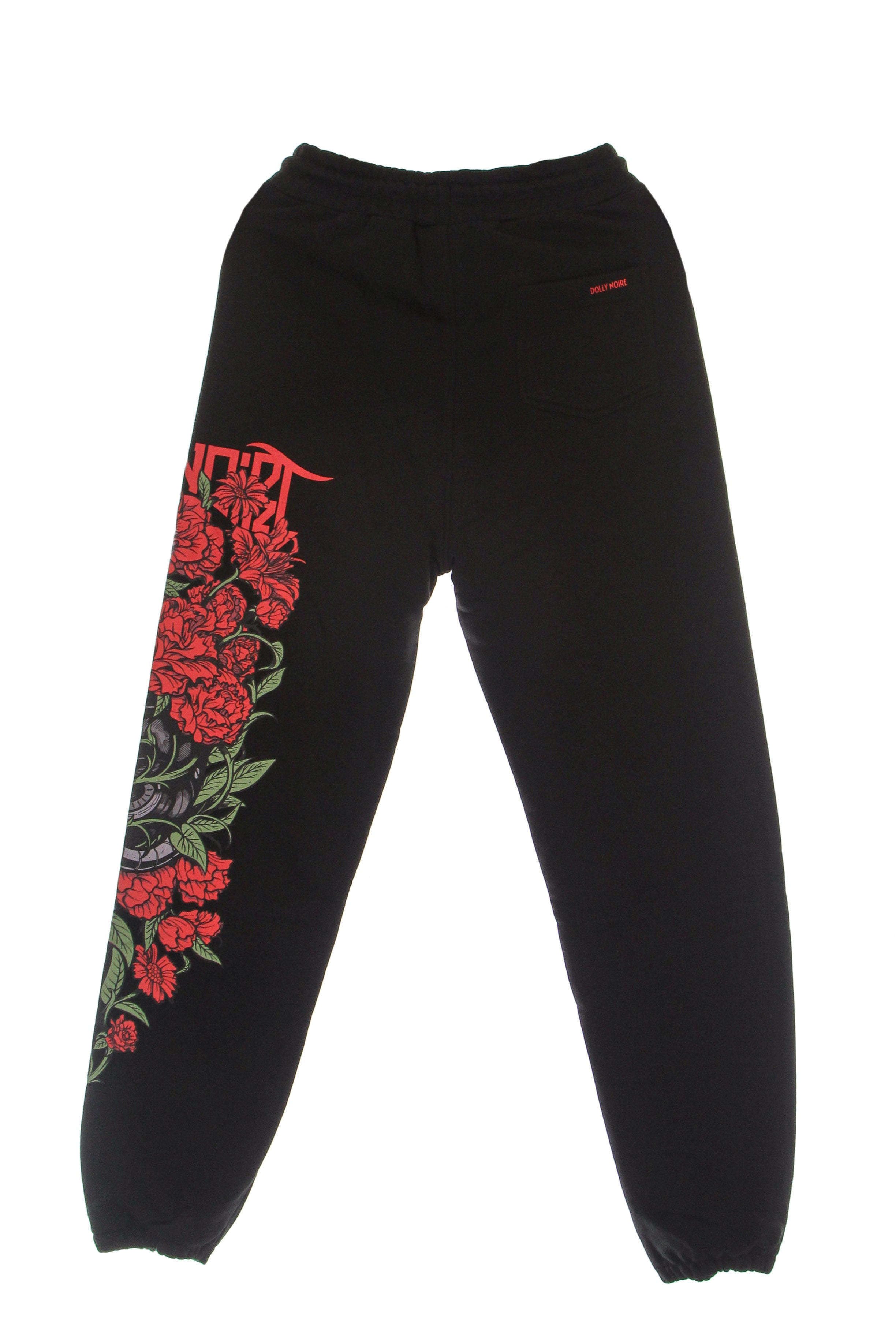 Dolly Noire, Pantalone Tuta Leggero Uomo Rossa Primavera Sweatpants, 