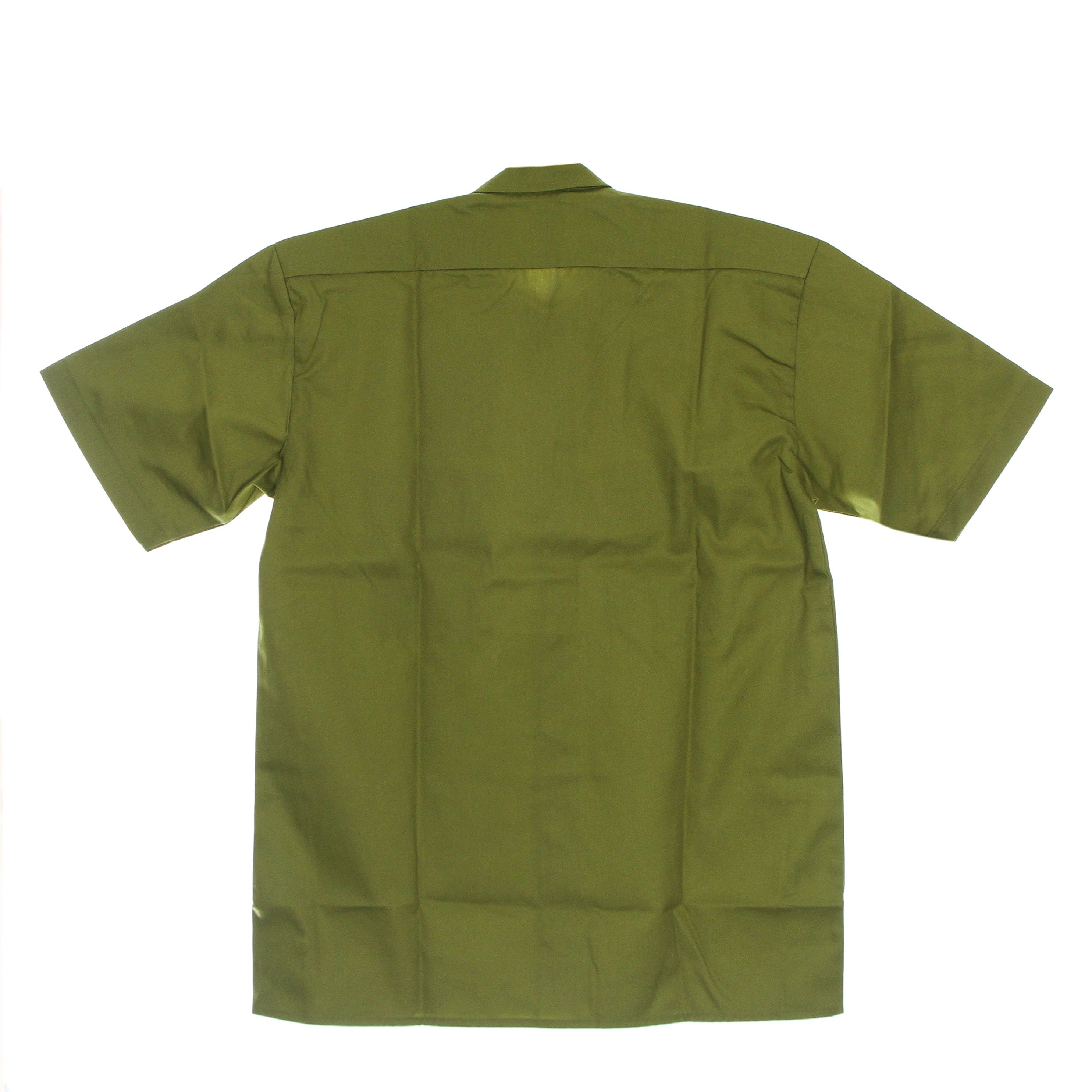 Camicia Manica Corta Uomo Work Shirt Rec Green Moss