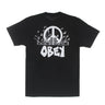 Obey, Maglietta Uomo City Block Classic Tee, Black