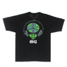 Obey, Maglietta Uomo World Peace Heavyweight Tee, Off Black