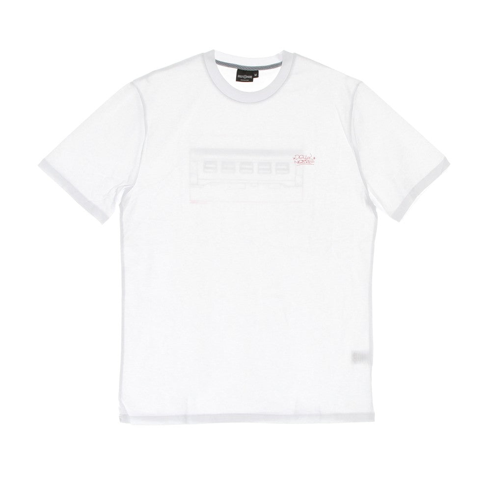 Dolly Noire, Maglietta Uomo Treno Tee X Loop, White