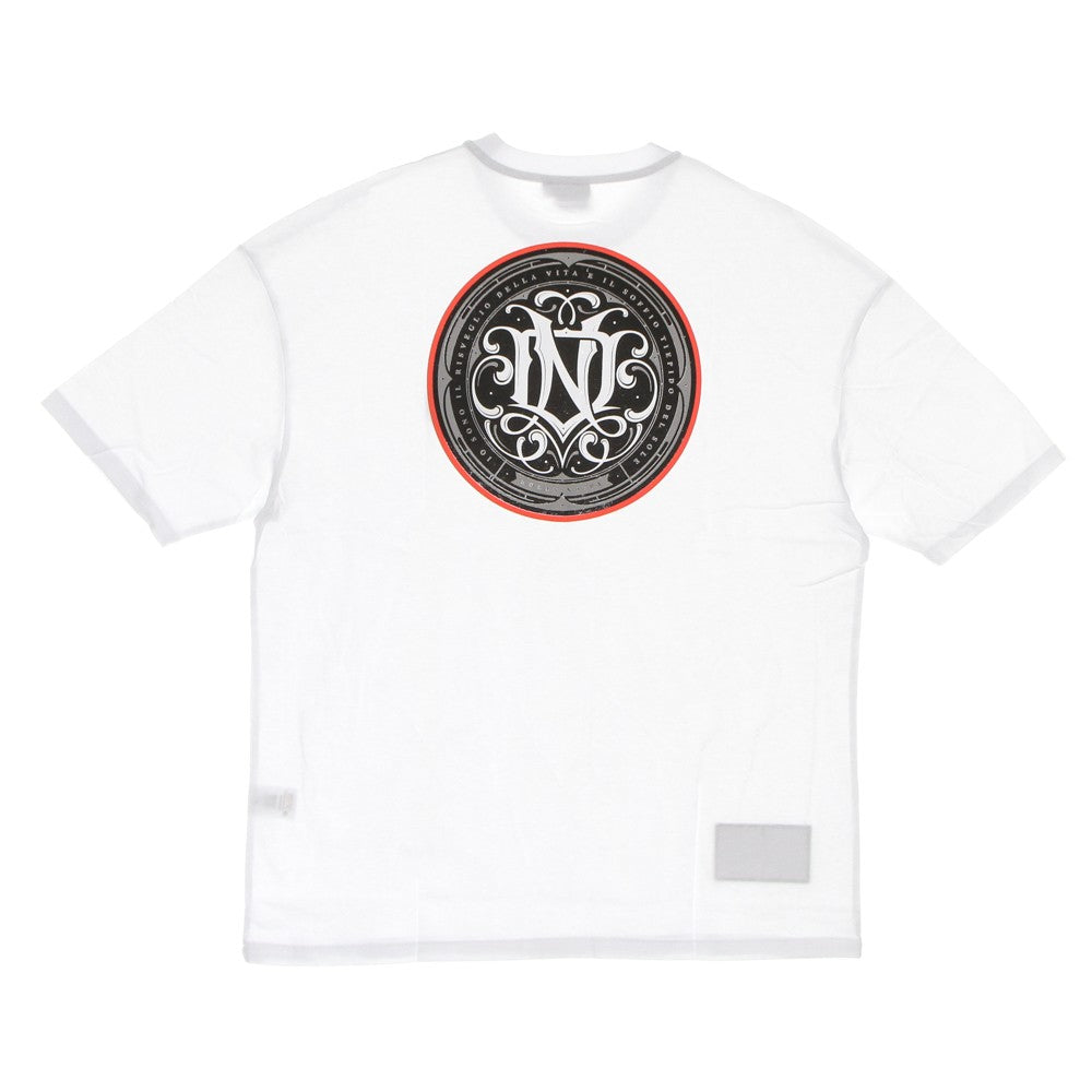 Dolly Noire, Maglietta Uomo Monogramma Primavera Tee Over, 