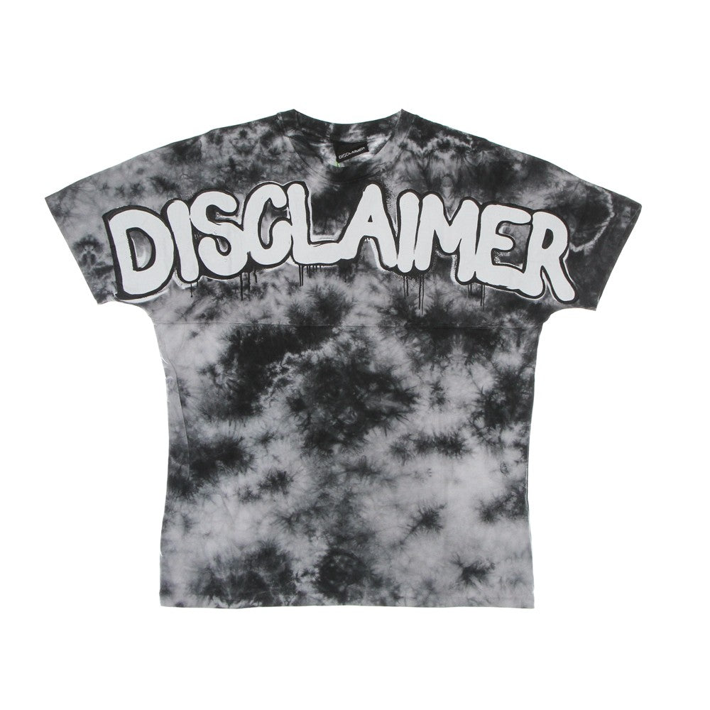 Men's Big Logo Tie Dye Black T-Shirt