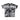 Men's Big Logo Tie Dye Black T-Shirt