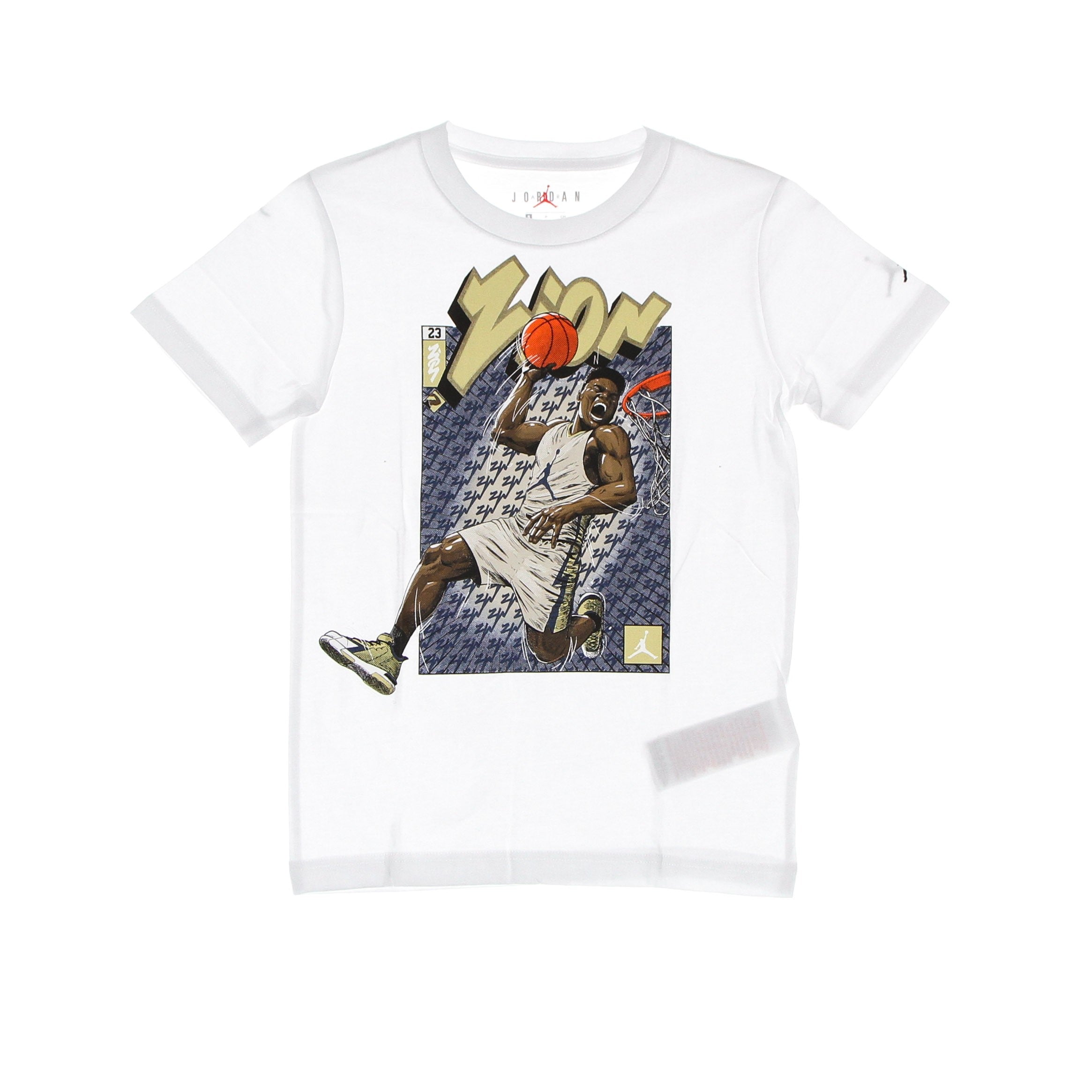 Zion Break Through Tee White Boy's T-Shirt