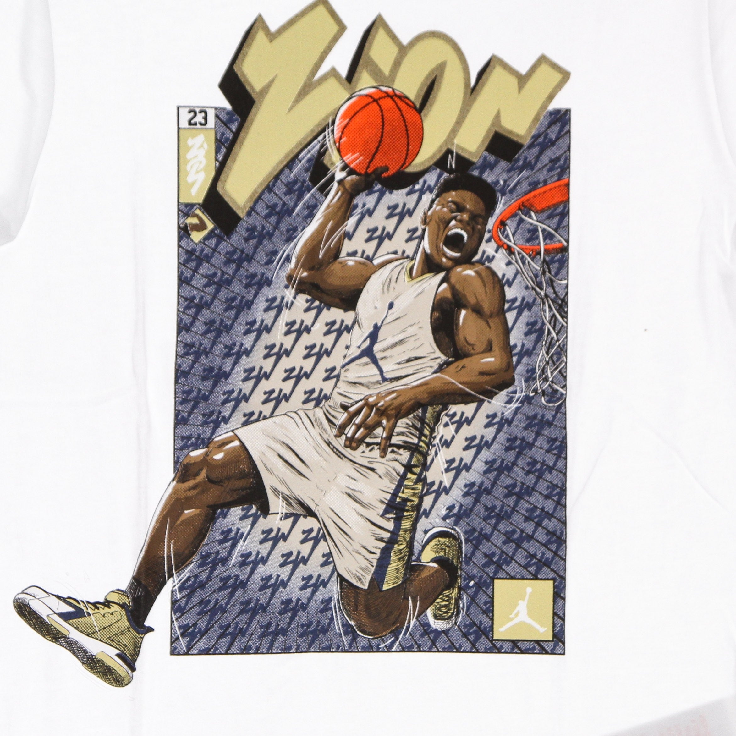 Zion Break Through Tee White Boy's T-Shirt