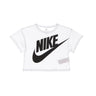 Nike, Maglietta Bambina Icon Futura Tee, White