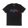 Jordan, Maglietta Uomo Sport Dna Wordmark Tee, Black/white