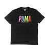 Puma, Maglietta Uomo Graphic Tee, Black