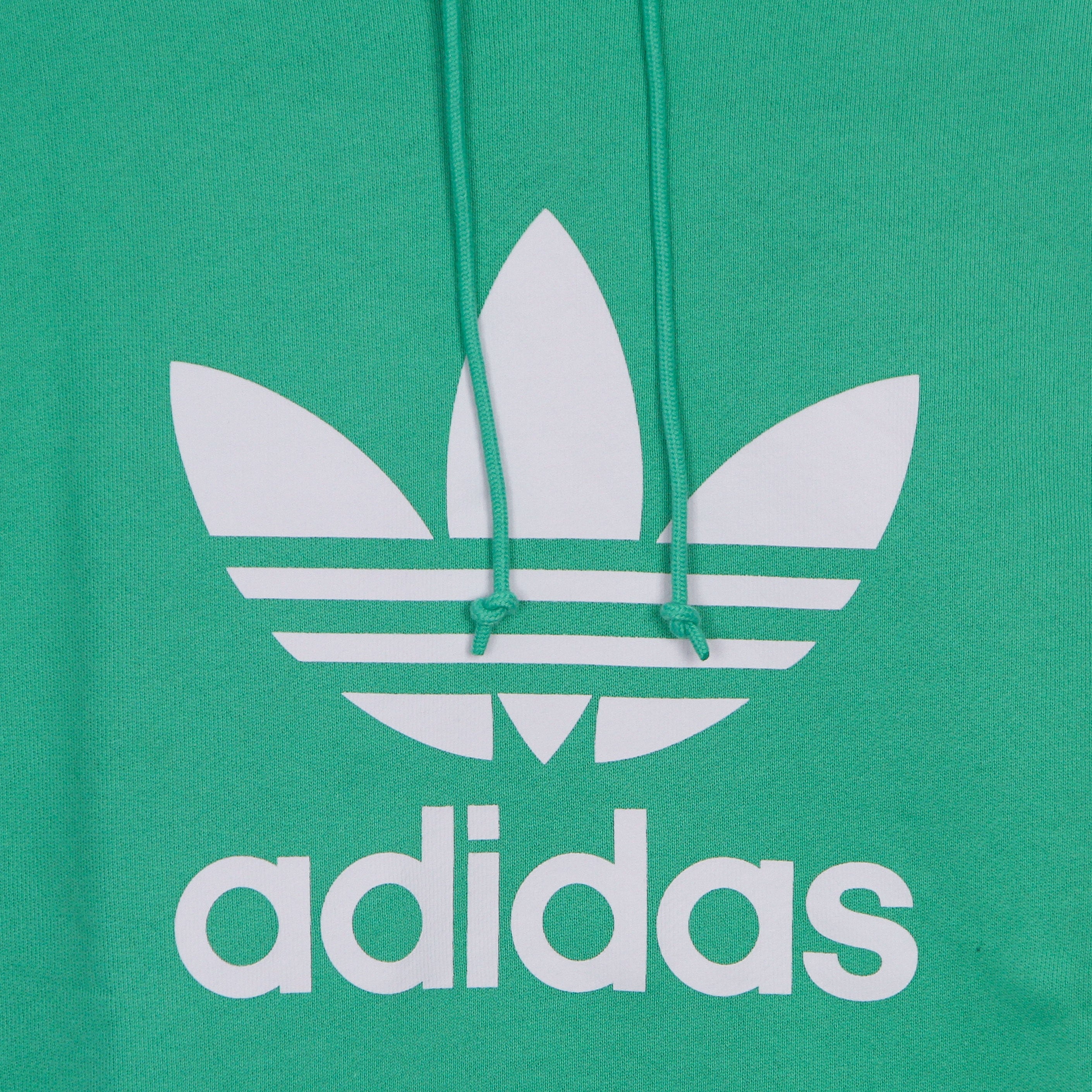 Adidas, Felpa Leggera Cappuccio Donna Trefoil Hoodie, 