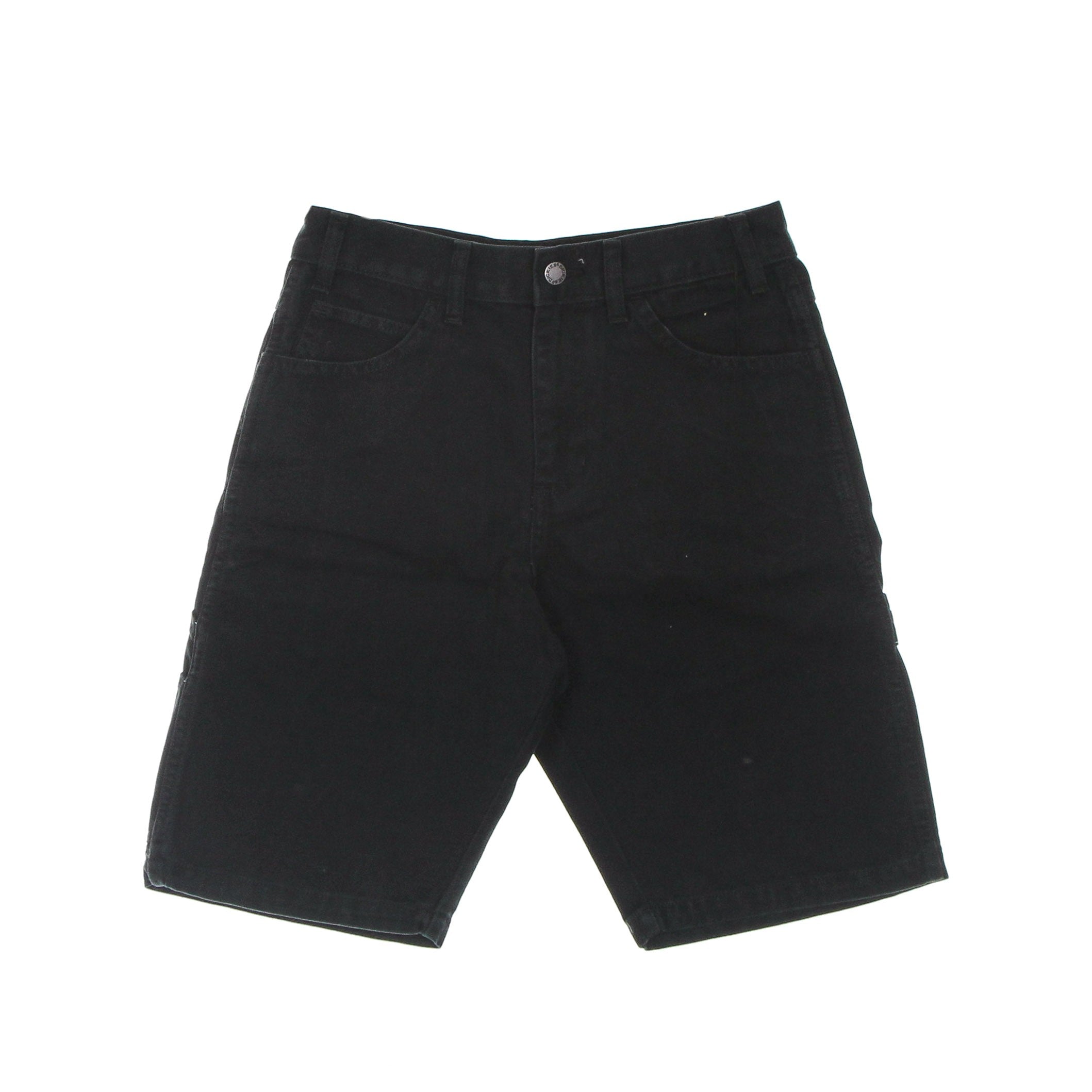 Men's Short Pants Duck Canvas Short Stone Washed Black