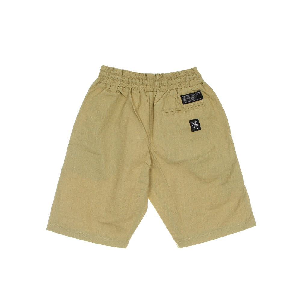 Pantalone Corto Uomo Retrofuture Shorts Beige