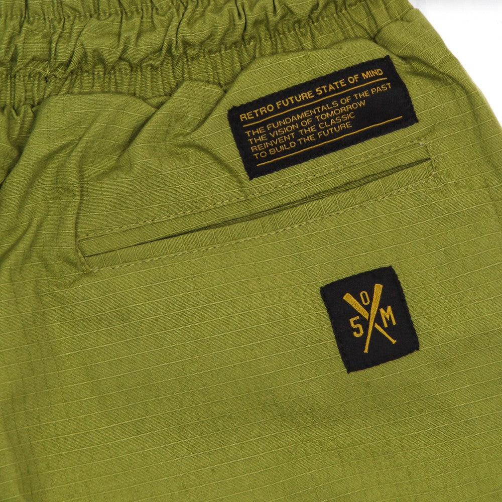 Pantalone Corto Uomo Retrofuture Shorts Military Green