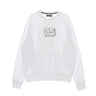 5tate Of Mind, Felpa Leggera Girocollo Uomo Throw Up Crewneck, White